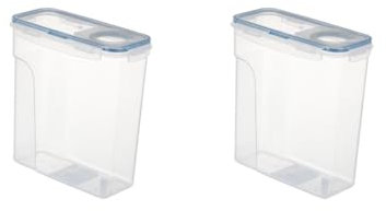 Juego de 2 cajas secadoras de filamentos para impresora 3D, 4 L, caja de almacenamiento para filamento de 1 kg, color azul, sin soporte
