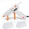 Tilswall Hot Glue Gun Kit, 50W Fast Preheating Mini Melt Gun with 75pcs Glue Sticks(130mm x 7mm),Perfect for Crafting, DIY, Art, Sealing, Home Repairs, Cards, and Glass, White