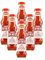 Deroni Tomatensauce Chili & gegrillte Paprika | 6er Pack im Glas x 330g | Scharfe Tomatensauce zum Grillen, Marinieren und für Soßen