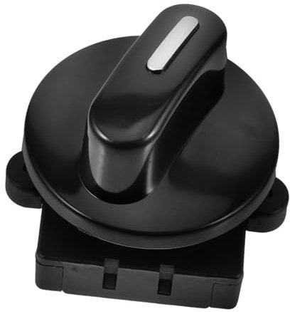 Beatifufu Selector Rotativo De Velocidades Para Ventilador y Calentador Interruptor De Posiciones y Velocidades Con Perilla Accesorio De Modificación Para Automóviles Fácil Instalación y