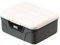 Lockable Medicine Box, 4-Digit Password Lock System Medication Lockable Container Double Layer Large Capacity Storage Box with Anti-slip Pad for Medicine Certificate Document (Gray)