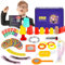 OSDUE Zauberkasten für Kinder, 12 Pcs Anfänger Zaubertricks Set, Magische Spielzeuge mit Zauberstab & Handbuch, Neuheit Magie Requisiten Zauber Tricks Geburtstag Geschenk für Magier Junge Mädchen