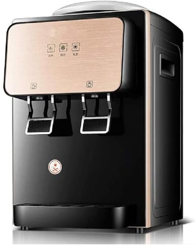Electric Hot Cold Water Dispenser, Electric Desktop Water Machine, Large and Small Buckets Available, Soft Voice and Low Noise, 304 Stainless Steel Liner, Perfect for Offices and Meeting Rooms