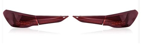 ANRAM Auto Rückleuchte Für BMW 4 Series M4 G22 G82 2020 2021 2022 2023,Hoch positioniertes drittes Bremslicht Rücklicht Drittes Bremslicht fürs Auto Zubehör,Red