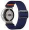 Nylon Bracelet pour Withings ScanWatch 42mm Bracelet, Réglable Fermoir en Acier Inoxydable Elastique Sport Bande de Rechange Compatible avec Withings ScanWatch 42mm Sangle (5,Aucun type de métal)