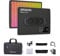 amaran Pano 120c Kit 120W RGBWW Full-Color Panel Light, Up to 13,490 Lux @ 1m, USB‑C PD & 150W DC Powered, Includes Softbox, Grid, Diffuser, Carrying Case for Photography & Video - Charcoal