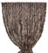 Rideau en chenille Marron Soufflé - Protection Insectes, Semitransparent, Montage facile - 100 % polypropylène recyclable - 140 x 240 cm