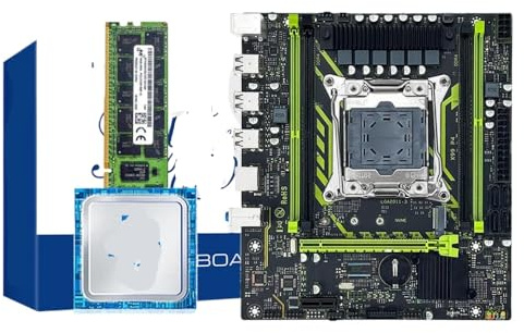 Pacchetto scheda madre X99 con processore Xeon E5 2650 V3 e RAM ECC DDR4 2133 MHz a doppio canale da 16 GB per componenti PC da gioco