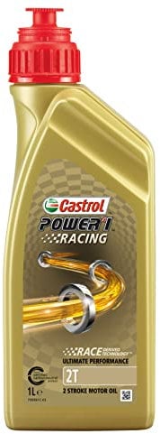 CASTROL Power 1 Racing 2T, Huile Deux-Roues Moteur 2 temps, 1L