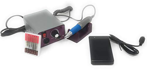 TEMPO DI SALDI MM25000 Fresa Professionale Con Pedale Per Manicure Pedicure Ricostruzione Unghie Nail