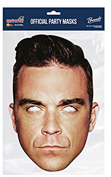 Robbie Williams Official Celebrity Face Mask
