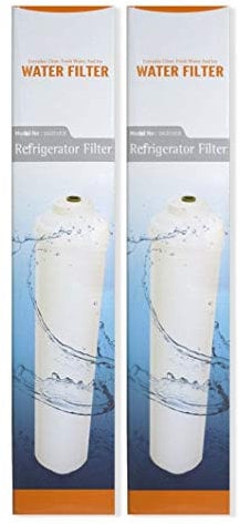 Microfilter DA2010CB | Pack of 2 - External Fridge Water Filter Compatible with Samsung DA29-10105J - HAFEX/EXP/LG 5231JA2010B Haier/Wpro - Whirlpool USC100 / Beko/Haier Fridge
