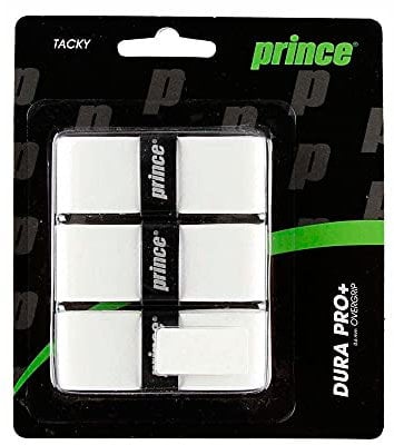 Prince Durapro 3 Stück Blister Set Overgrips In Weiss