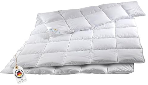 PROCAVE Micro-Comfort 4 Jahreszeiten 200x220 cm Ganzjahresdecke | Microfaser | Steppdecke | Bettdecke | Einziehdecke | Mono Decke | Steppbett | Soft Touch