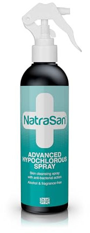 NatraSan Advanced Hypochlorous Spray, Unmatched Cleansing to Soothe, Hydrate and Protect Your Skin. (250ml)