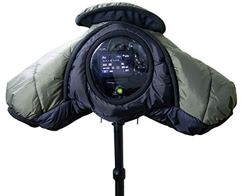 CamRebel Housse de pluie pour appareil photo reflex numérique avec objectif de 24-70 mm, 24-105 mm, 15-85 mm, 18-135 mm, 55-205 mm, 70-200 mm, etc