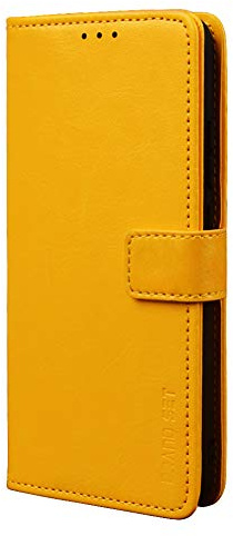 Baifu Handyhülle für Sony Xperia 5 II Hülle Leder, Sony Xperia 5 II Handy Hüllen, Vintage Flip Handytasche Tasche Schutzhülle lederhülle klapphülle für Sony Xperia 5 II Case, Gelb