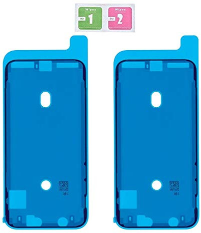 LTZGO 2 Pezzi Nastro Adesivo sigillante per Display LCD Nero per iPhone XS Pellicola Adesiva Impermeabile Display LCD Touch Screen
