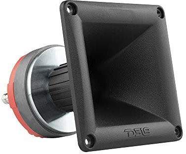 DS18 PRO-DR1PK44 2,5 cm Twist On Throat Kompressionstreiber mit 2,5 cm Phenol-Schwingspule und PRO-H44/BK Horn 240 Watt 8 Ohm