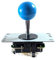 TX GIRL Kit De Joystick De Joystick De 5 Broches Hors 8 Voies Kit De Jeu De Jeux De Jeu D'arcade De Joystick De Machine D'arcade(Blue Round Ball)