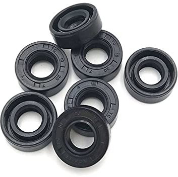 NBR Wellendichtring TC * 32-72-25 * 4/5/6/7/8/9/10/12/15 zweilippig Feder Rotary, 25x40x5mm 2Pcs