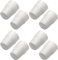 fiXte Radiator Valve Cap Universal Replacement Central Cover Valve White Plumb (8)