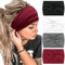 Haarband Damen Boho Stirnbänder Weiche Haarbänder Breite Stirnband Elastische Kopfband Haarschmuck für Frauen und Mädchen