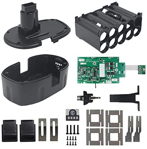 ALLZZY DC9096 Battery Case PCB Charging Protection Circuit Board Shell Box for Dewalt 18V Nickel Power Tool Accessories