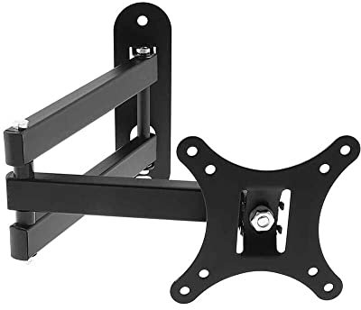 Kovalmax® Supporto TV con braccio pieghevole e staffa per montaggio a parete per monitor da 10 a 32 pollici