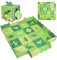ASENME Baby-Puzzlematte mit 36 ​​Teilen XL 145x145cm, Puzzle Play Mats (Grün)
