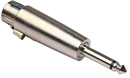 ibasenice 1stücke Mono Male Zu Xlr Female Adapter Audio Converter Für Mikrofon Camcorder Und Video Kamera Nickelbeschichtet Für Hohe Klangqualität Langlebig Und Vielseitig