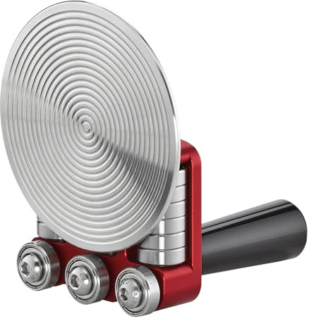 Malco FS1DL 1 Station Metal Disc Bende, 24 gauge steel capacity, Sheet Metal Bending Roller Tool, Sheet Metal Disc Bender, Makes 5/16 - 1-3/4 Curved or Straight Bends (Large)