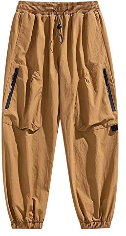 Pantaloni Impermeabili Moto Pantaloni Tuta Cavallo Basso Uomo Pantaloni Cargo Uomo Slim Fit Estivi Salopette Uomo Jeans Taglie Forti Pantaloni Multitasche Uomo Pantaloni Uomo Cargo Con Tasche Latera