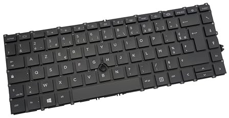 Clavier d'ordinateur Portable Compatible avec HP ZBook Firefly 14 G8 14 G7 Disposition française Rétro - éclairé