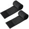 2 Pièces Bandage Poignet, Élastique et Ajustable en Polyester Respirant, Protection Optimale pour Entorses, Tendinites et Activités Sportives, Noir, Taille Universelle