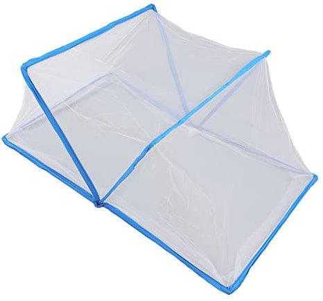 Moskitonetz Bett, 127 X 68,6 X 50,8 cm, Faltbar, Tragbar, Belüftetes Schlafzimmer-Moskitonetz-Zelt, Feinmaschiges Kinderbettzelt Reisen, Sommer, Schlafzimmer, Camping