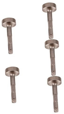 DOITOOL 5pcs Hex Ground Rod Driver for Electrical Rods Sturdy Hammer Drill Pole Driver Accessory Replacement Tool for Rotary Hammers