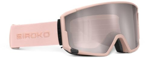SIROKO - Masques de Ski et Snowboard avec Écran Magnétique G3 TaraRose