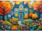 Puzzle 1000 Teile,Puzzle Erwachsene, EIN Herausforderndes Rätsel,Puzzlespiele für Die Ganze Familie,Geschenke für Frauen,Geschenke für Männer,Thema:Schöner Garten