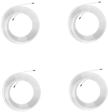 Healifty 4 Rolls Brake Tube Car Brake Line Tubing Coil Fitting Coil Nickel Coated Long-lasting Use