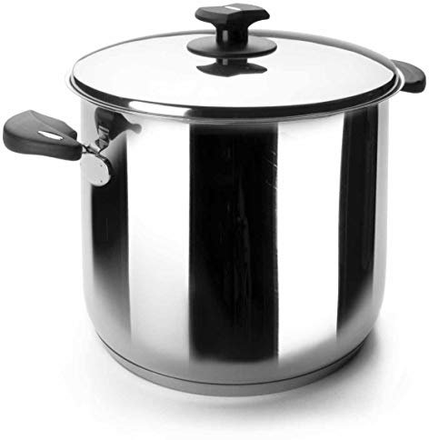 LACOR - 88125- Olla Super Alta con Tapa Nova Ladycor 24cm INOX.