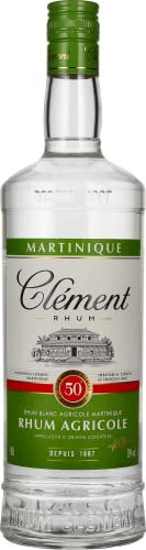 Clément Rhum Agricole Blanc 50% Vol. 1l