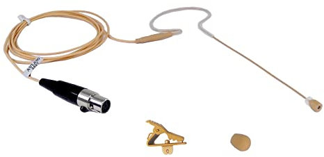 AV-JEFES Avl-630-sh4 Earhook Headset Mic for Shure Wireless Microphone System