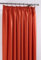 Georg Chr. Wirth Gardine Isabella unifarben aus Glanzsatin Dekostoff, 2-TLG. 2 Gardinenschals, 2 Raffhalter, Terra, 230X135