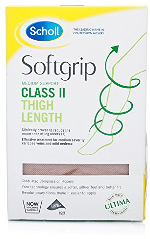 NATURAL THIGH CLOSED TOE CLASS 2 MD
