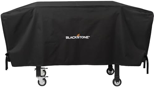 Blackstone 1528 600D Polyester Heavy Duty Flat Top Gasgrill Abdeckung, wasserabweisend, exklusiv passend für 91,4 cm Grillplatte, Schwarz