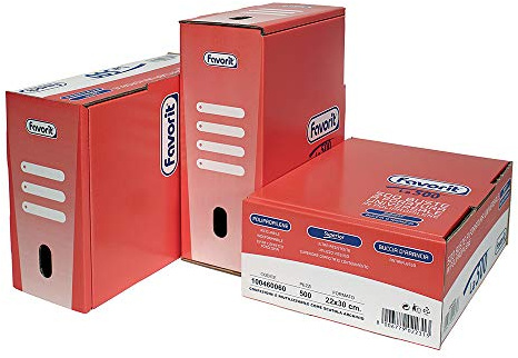 Favorit 100460060 Polypropylen (PP) Packs und range-archives – Boxen und ranges-archives (Polypropylen (PP), A4)