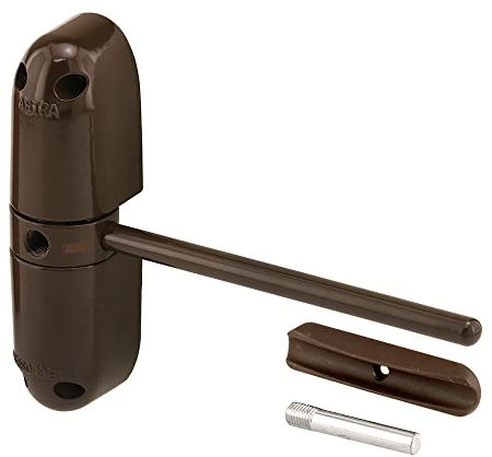 PRIME-LINE KC17HD Safety Spring Closer – Easy to Install to Convert Hinged Doors to Self-Closing – Diecast Construction (4-1/4 inch, Non-Handed), Brown, 4-1/4 in