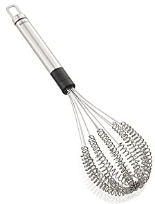 Leifheit Fouet manuel Speed Quirl ProLine 33 cm, fouet qui fouette deux fois plus vite, fouet de cuisine en inox avec œillet de suspension, Accessoire de cuisine au manche ovale, batteur résultat aéré