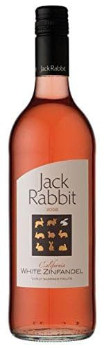 Jack Rabbit White Zinfandel Californian Rose Wine 75cl Bottle